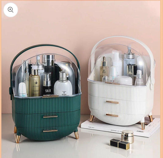 Luxury Dust-Proof Makeup Organizer