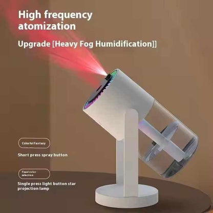 2-in-1 Starry Night Projector & Ultrasonic Air Humidifier
