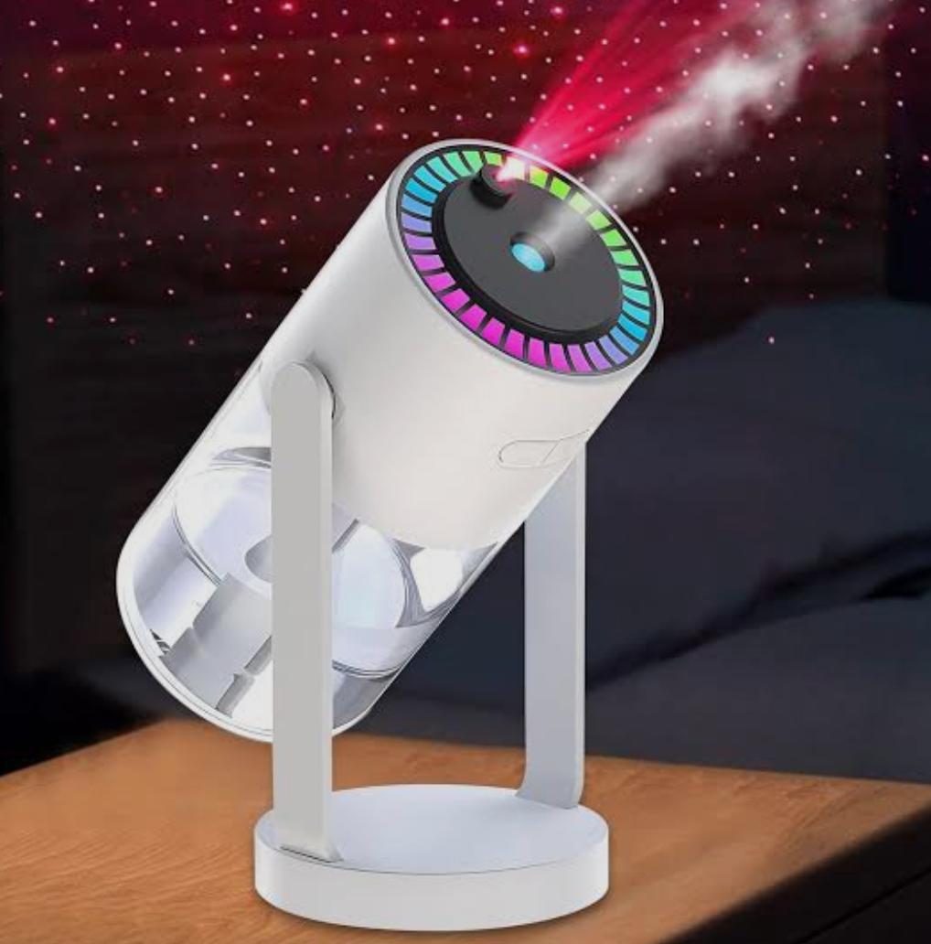 2-in-1 Starry Night Projector & Ultrasonic Air Humidifier