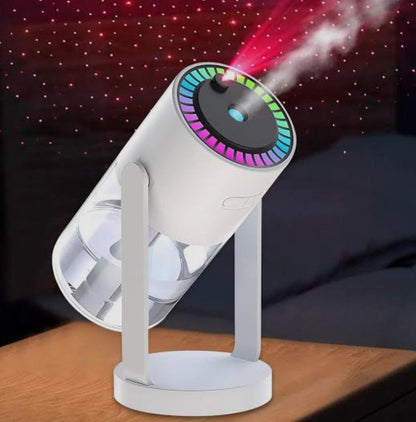 2-in-1 Starry Night Projector & Ultrasonic Air Humidifier